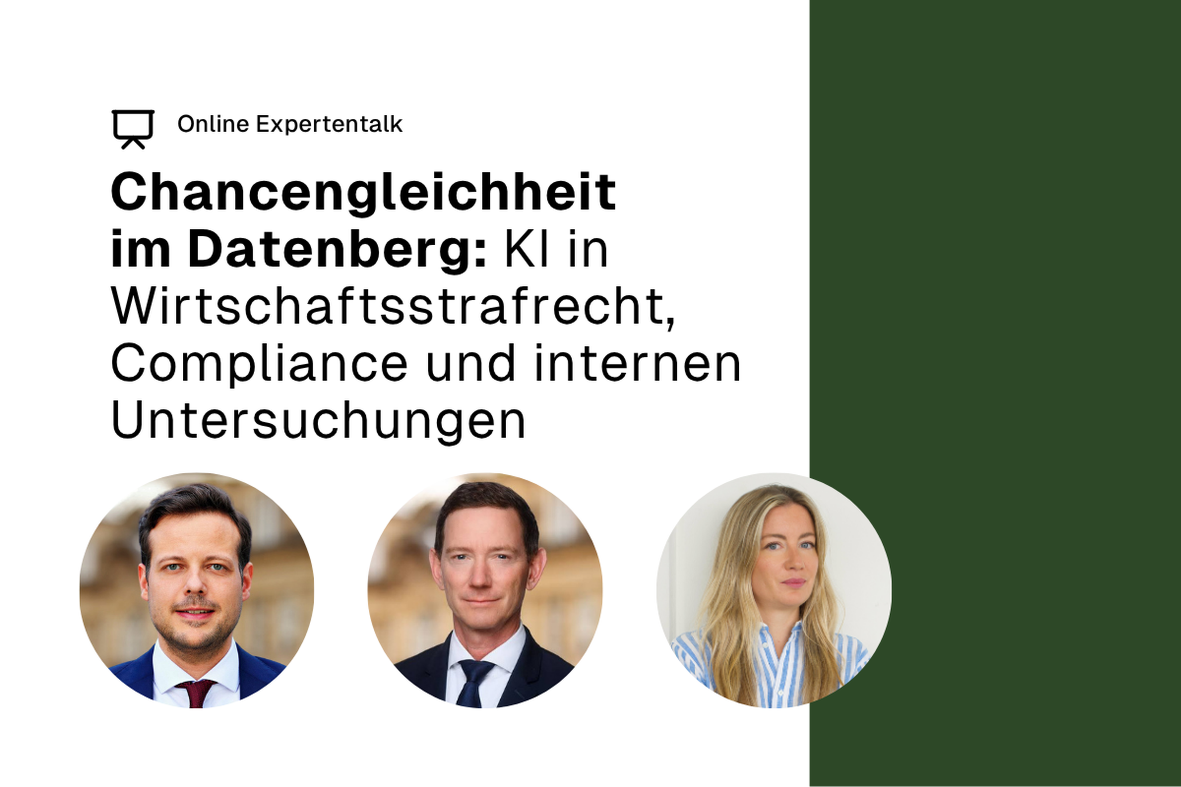 Expertentalk: Chancengleichheit im Datenberg