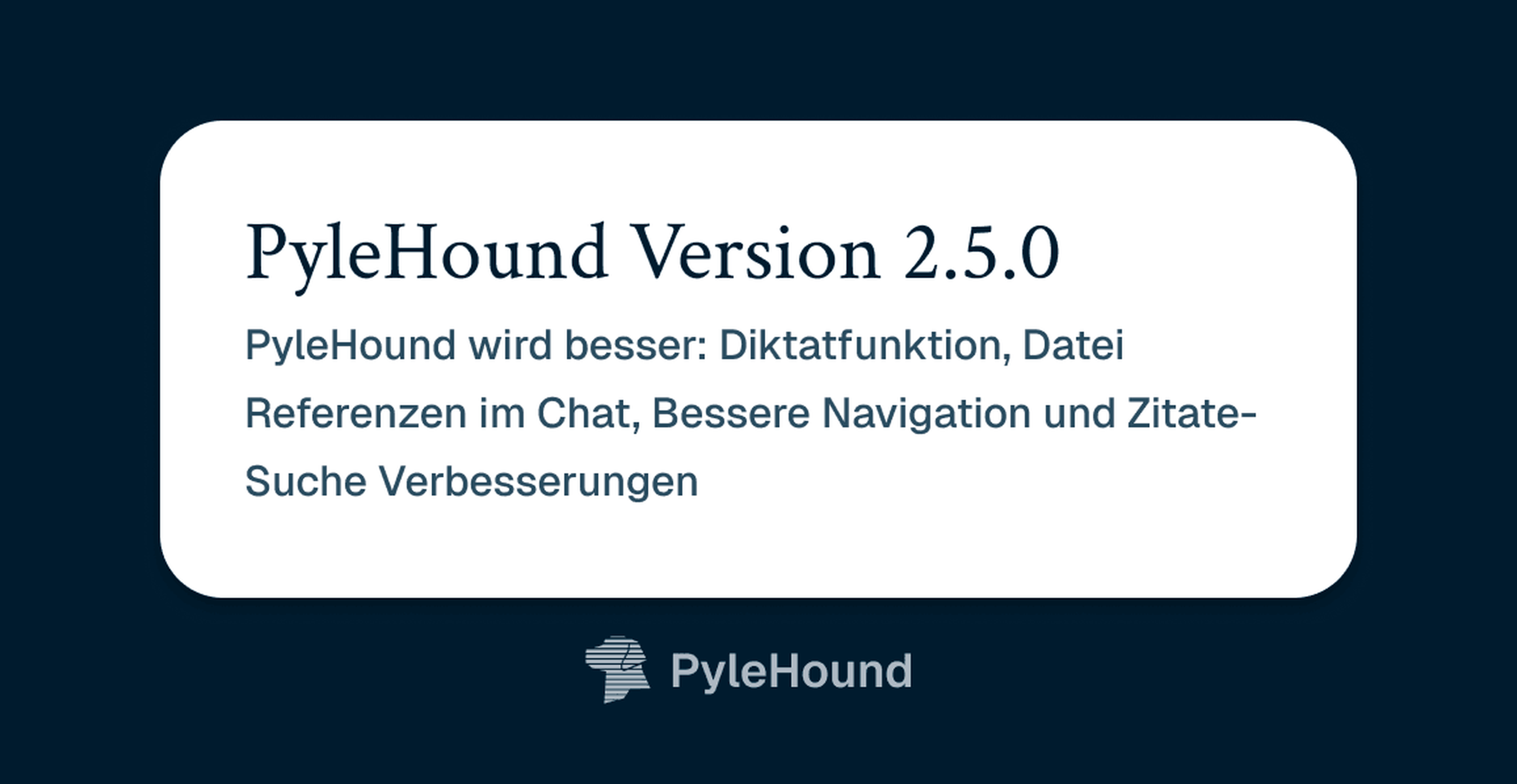 PyleHound Release 2.5.0