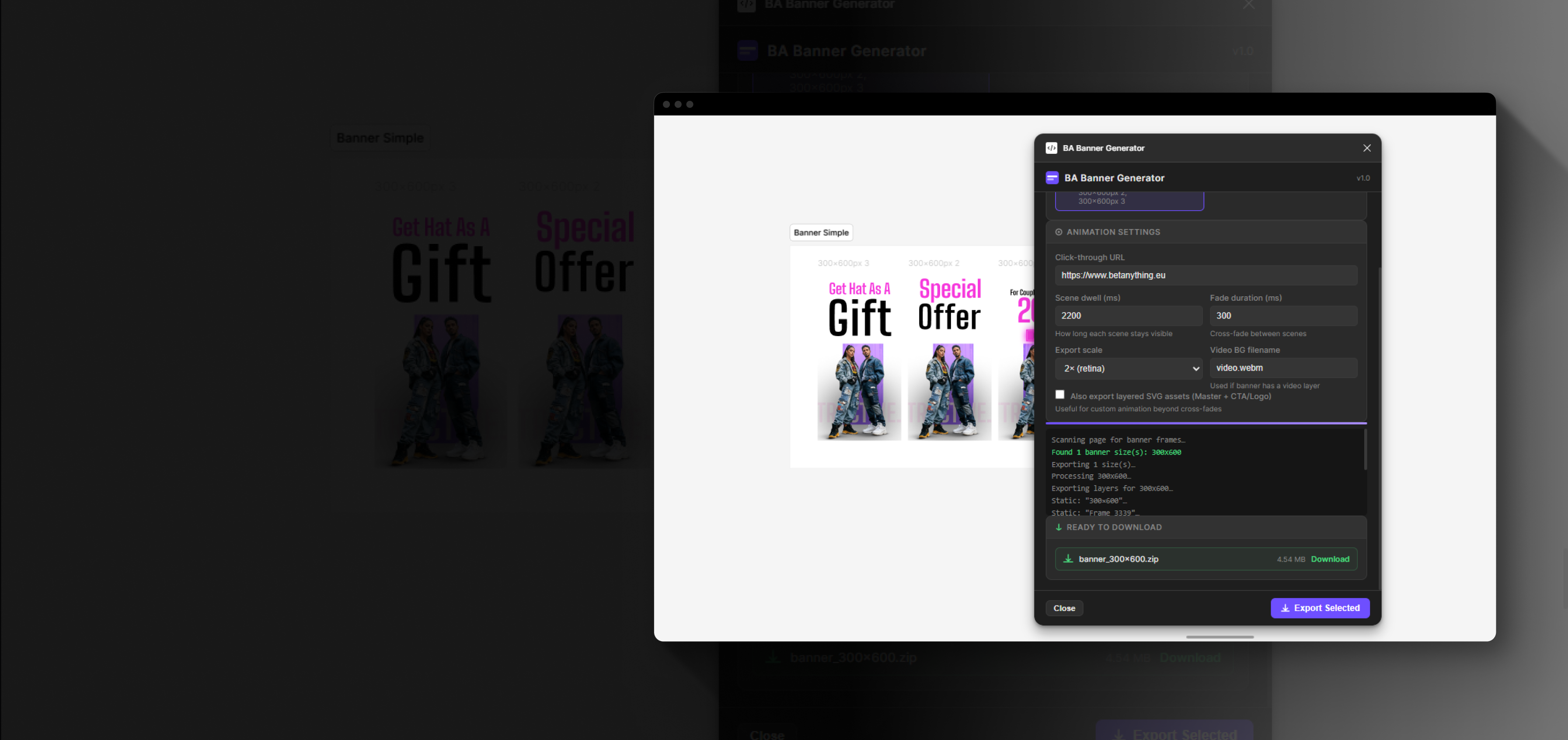 BA Banner Generator 