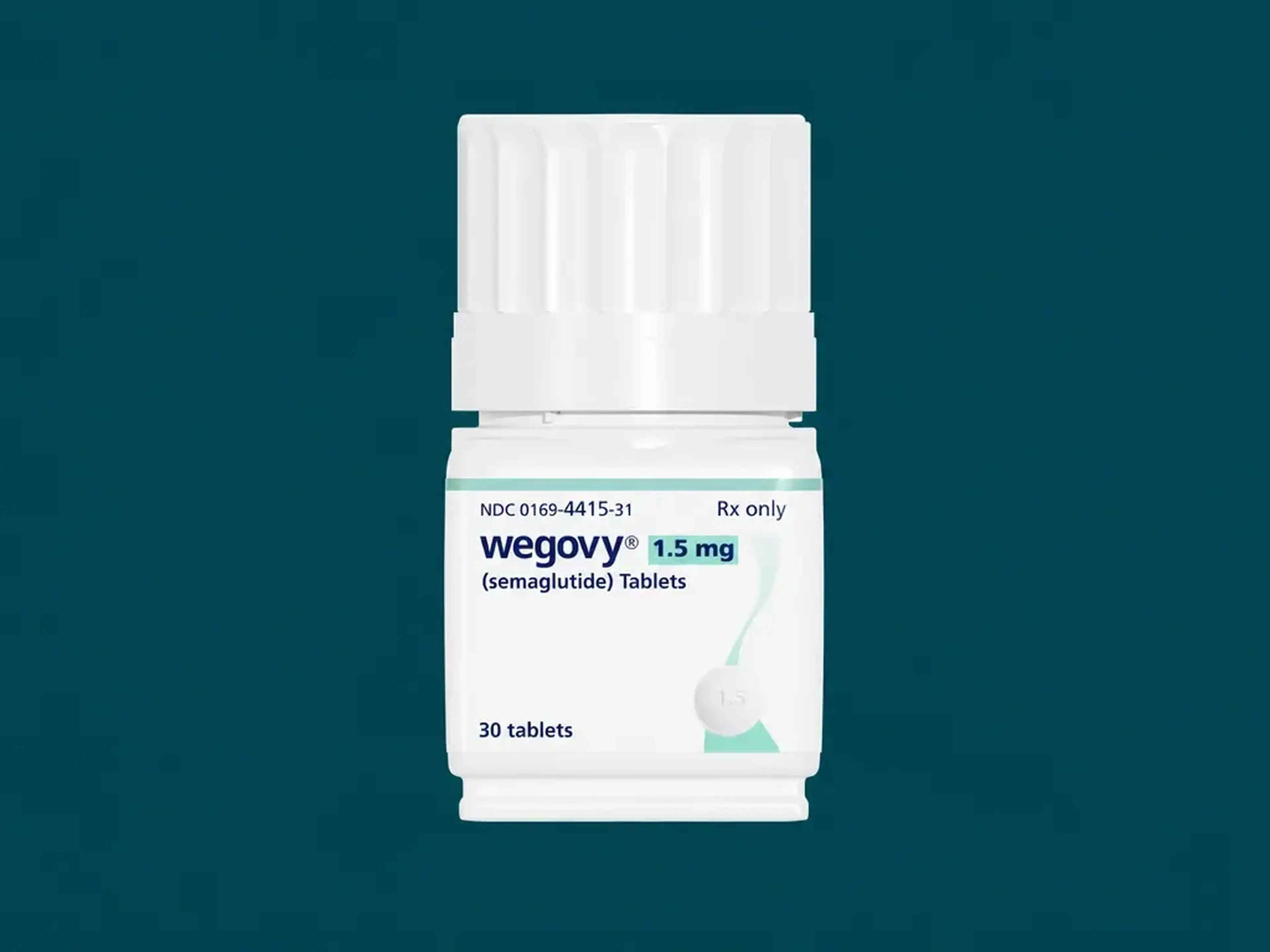 Wegovy® Tablettenflasche