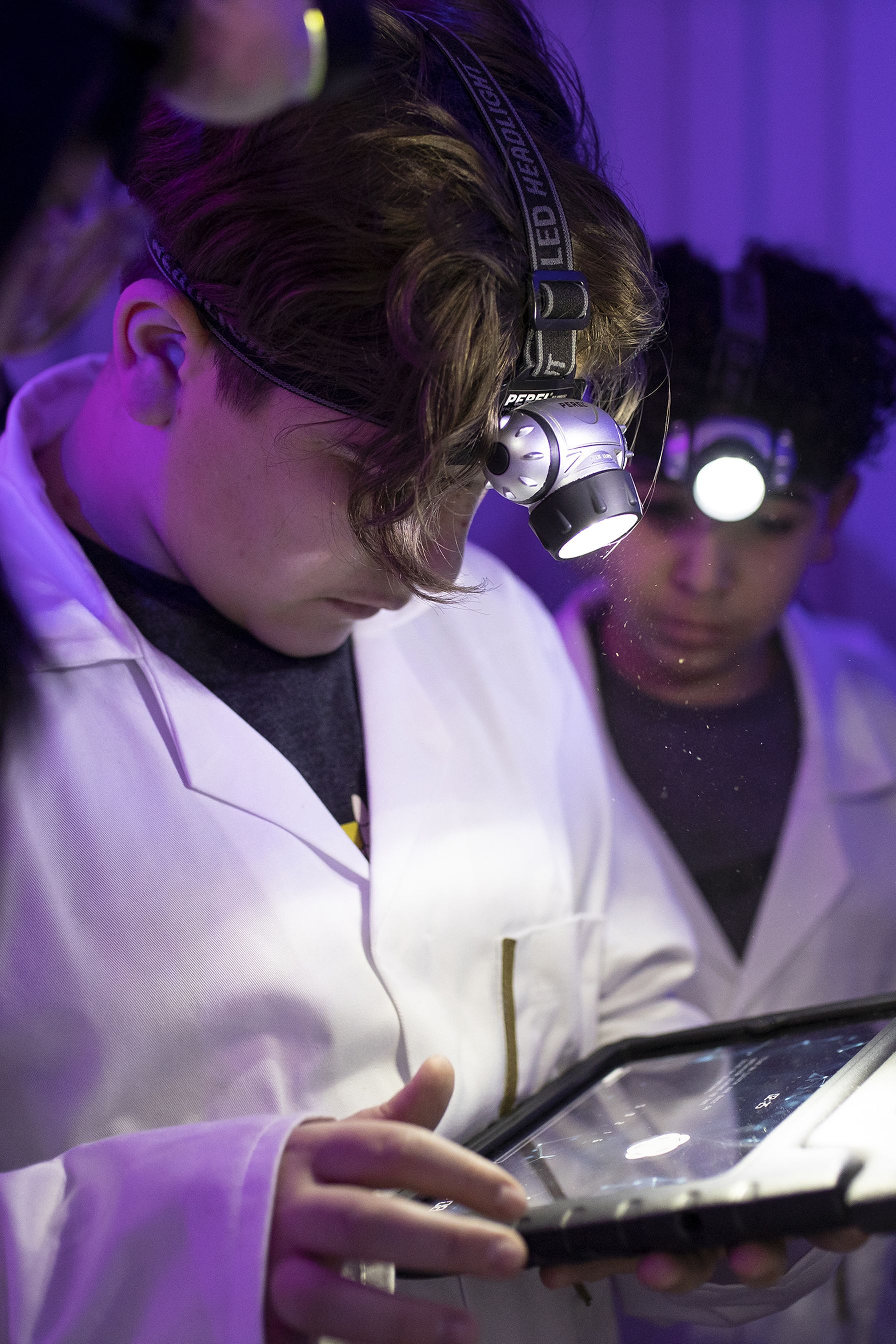 Jongeren actief in de TechMission experience
