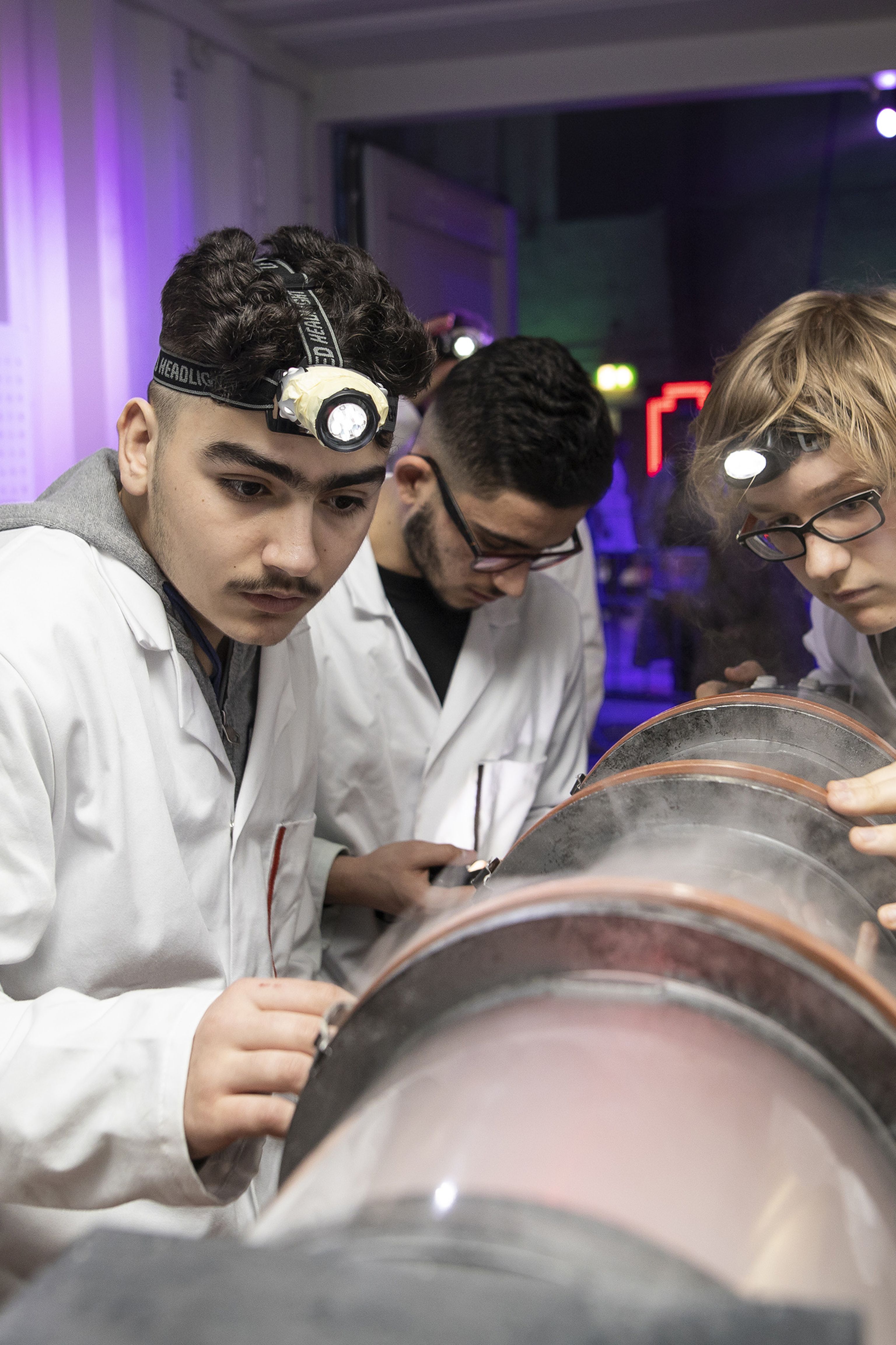 Jongeren actief in de TechMission experience