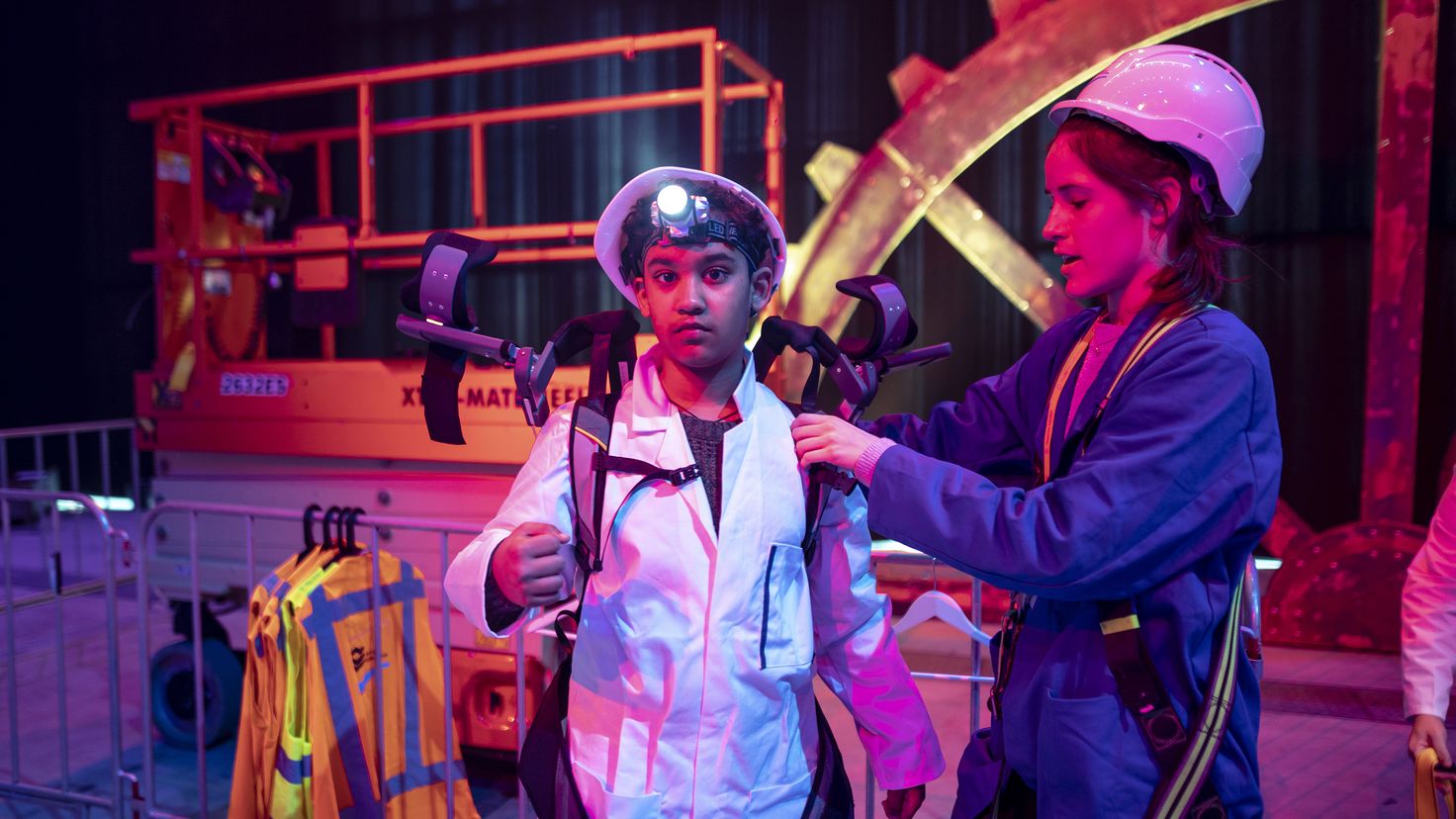 Jongeren actief in de TechMission experience