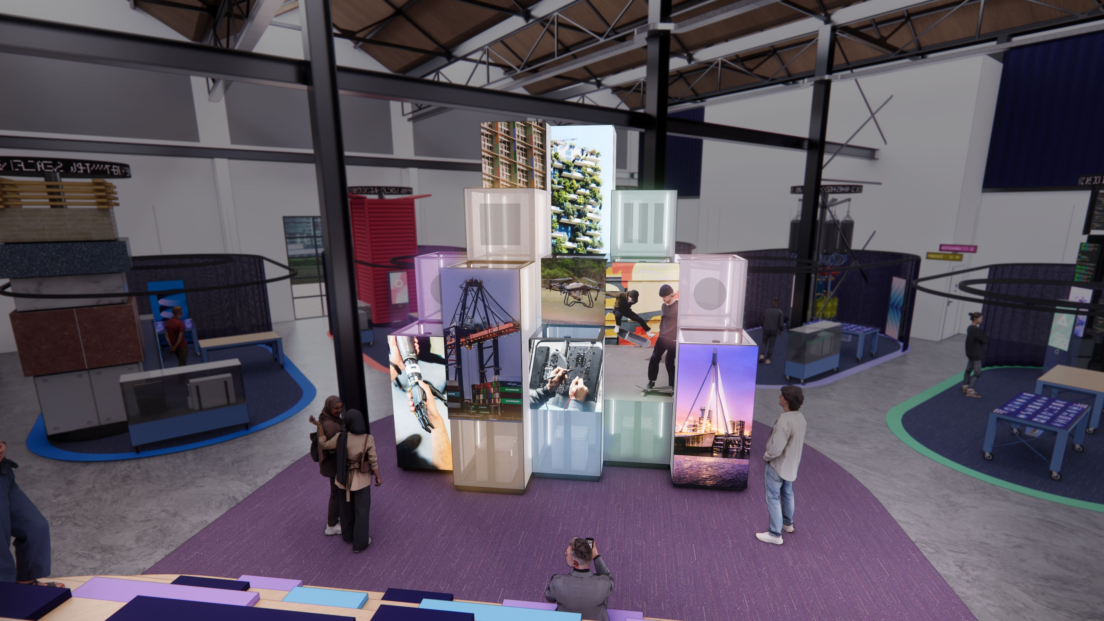 Experience de stad TechMission concept