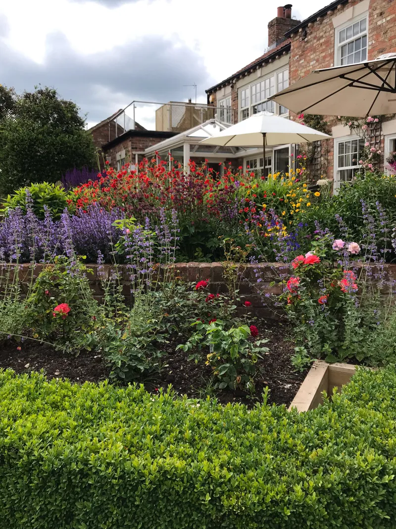 A walled garden in Yorkshire designed by Sally Tierney