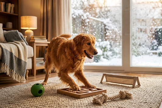 Indoor Activities to Keep Your Dog Active and Entertained This Winter