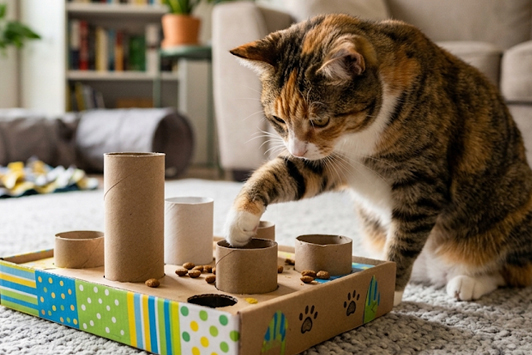 Cat Enrichment Ideas: Turn Mealtime Into Feline Fun