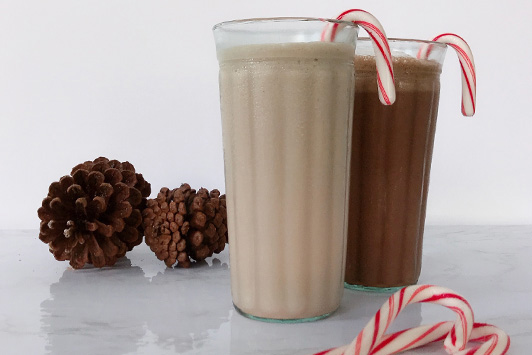 Candy Cane Protein Smoothie Recipe