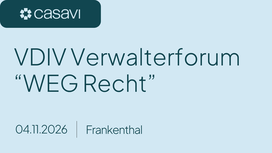 VDIV Verwalterforum „WEG Recht“