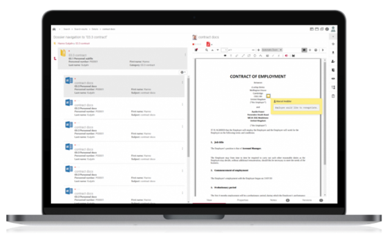 Dokumentenmanagement-System d.velop