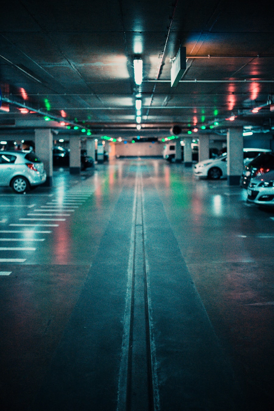 Commercial Parking Entry