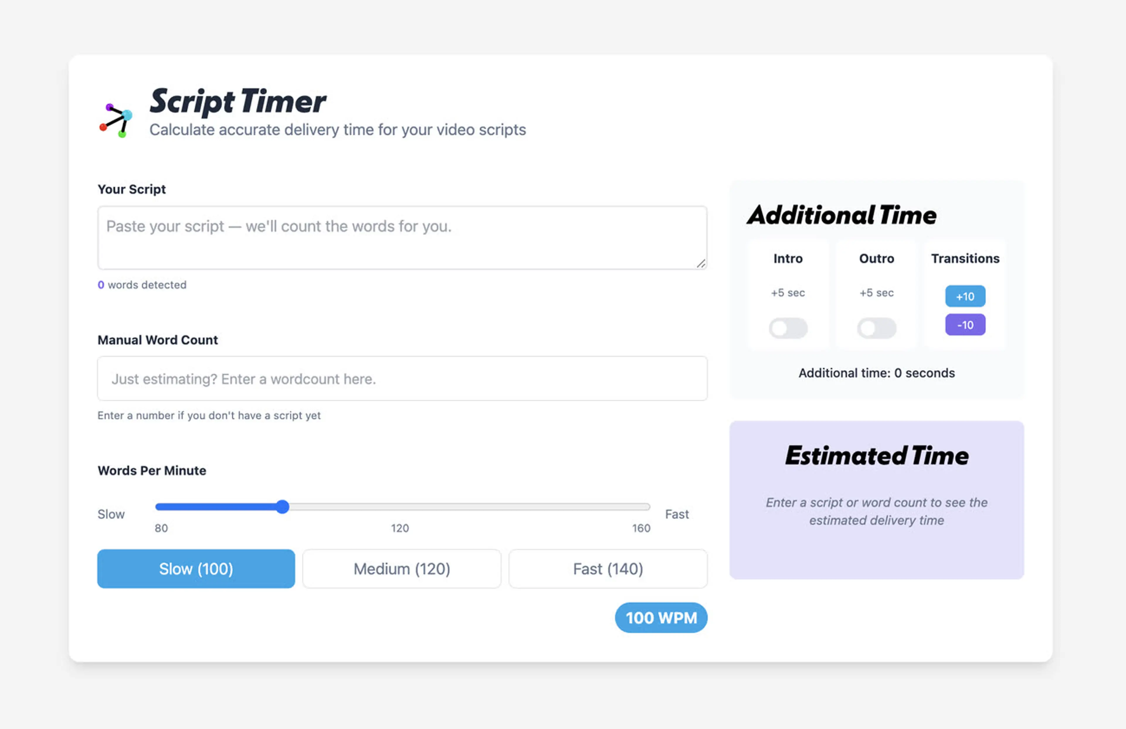 Script Timer preview