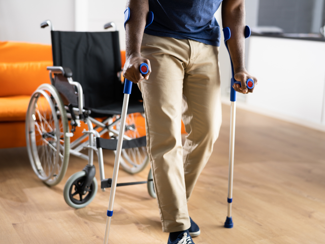 Crutches in Hampshire for Sale at Solent Mobility Centre in Lee-on-the-Solent