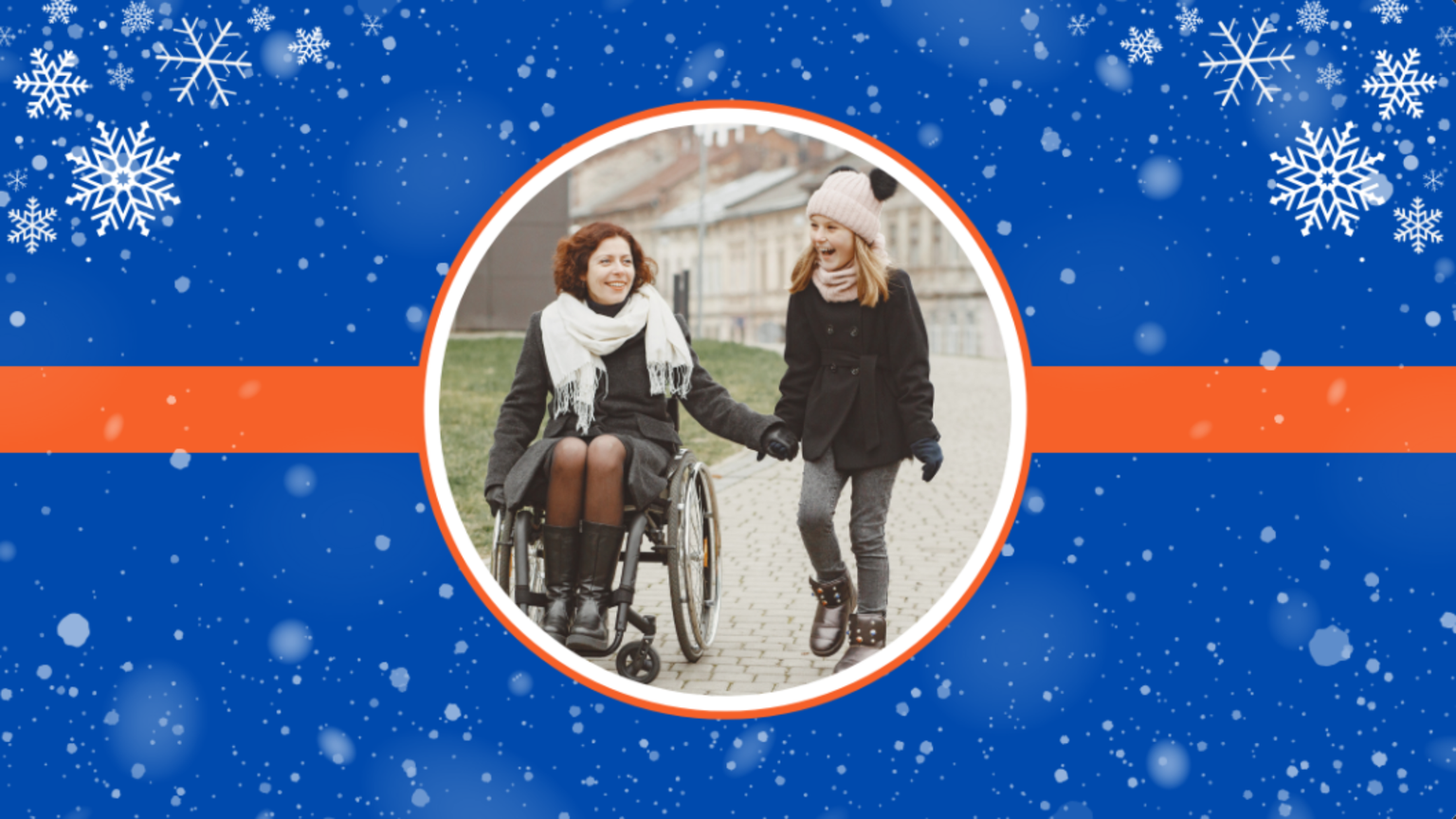 Winter Wheelchair Banner