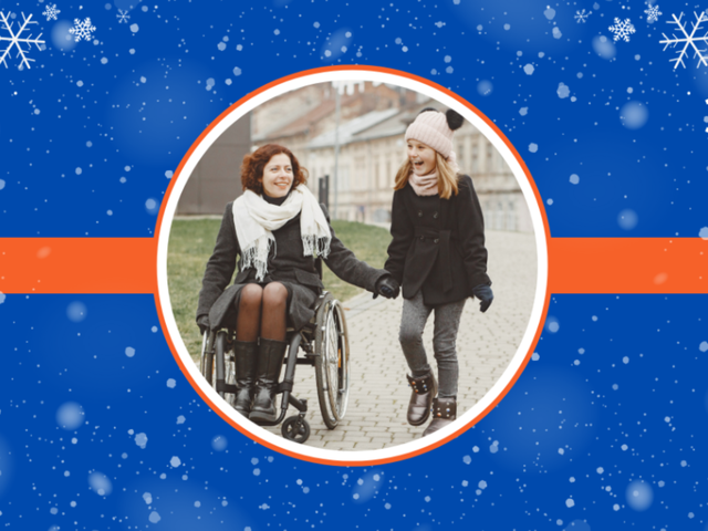 Winter Wheelchair Banner