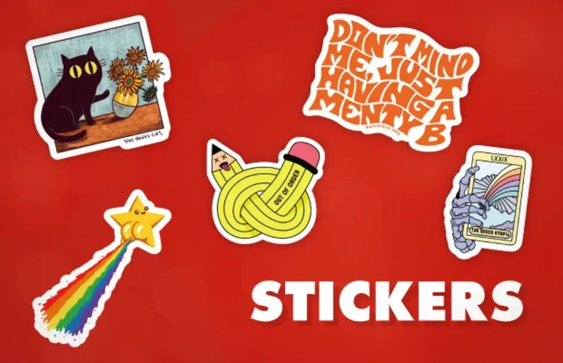 Shop stickers at Threadless