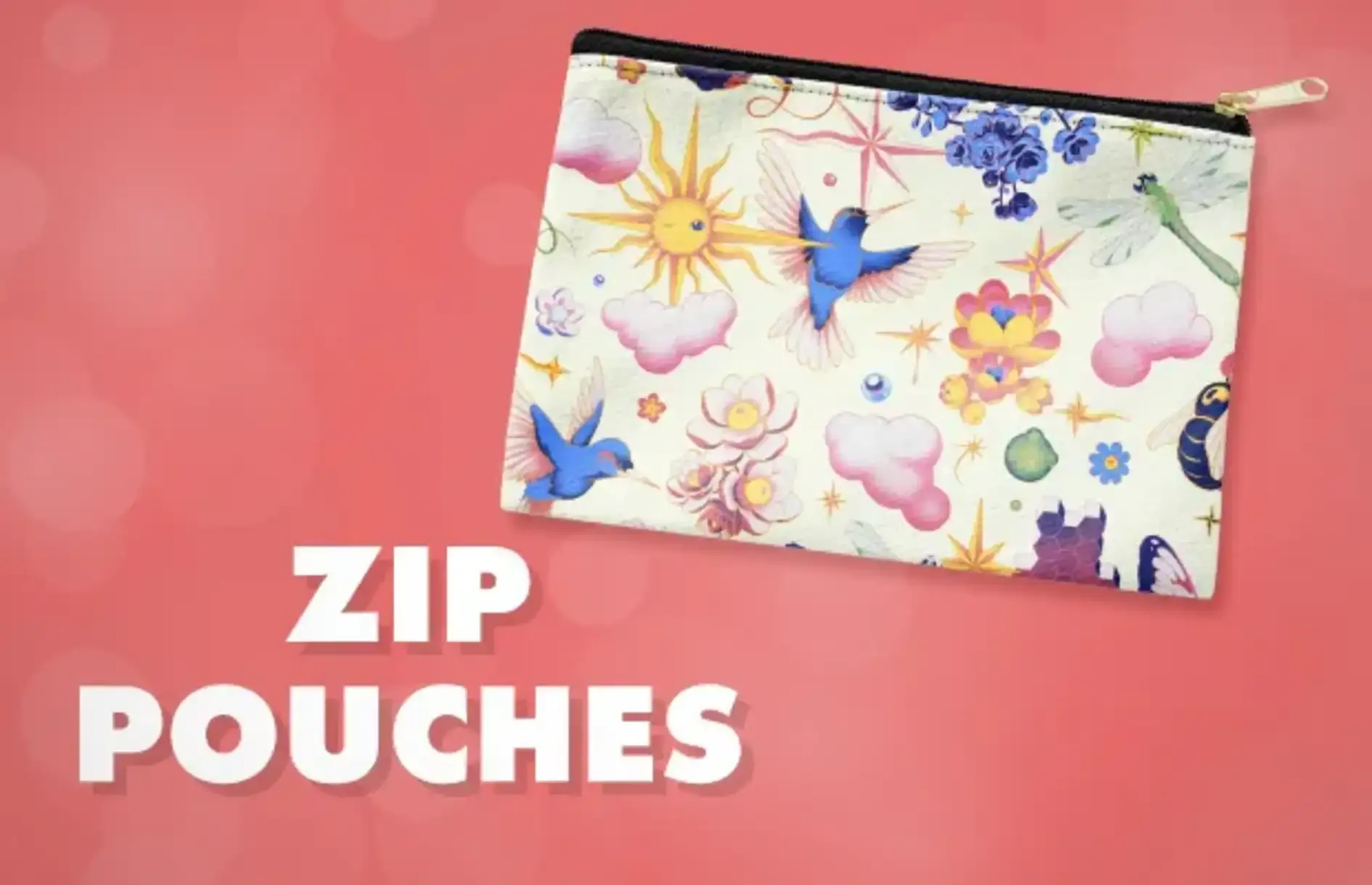 Shop zip pouches at Threadless