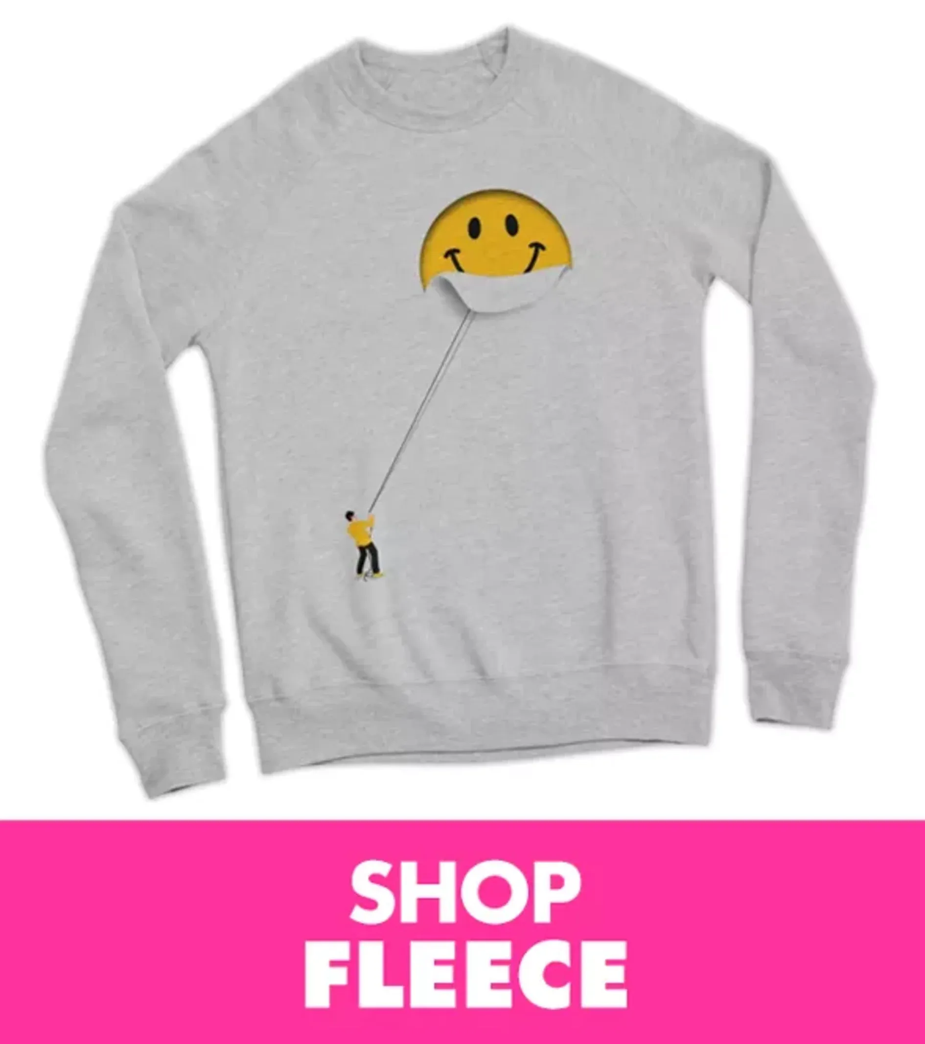 Shop fleece at Threadless