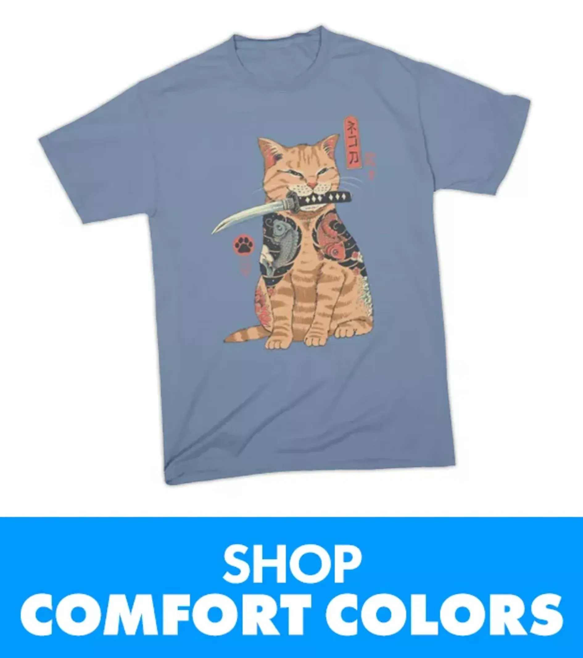 Shop Comfort Colors tees at Threadless