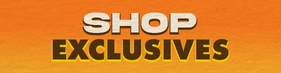Orange retro banner linking to graphic t-shirt designs sold only on Threadless