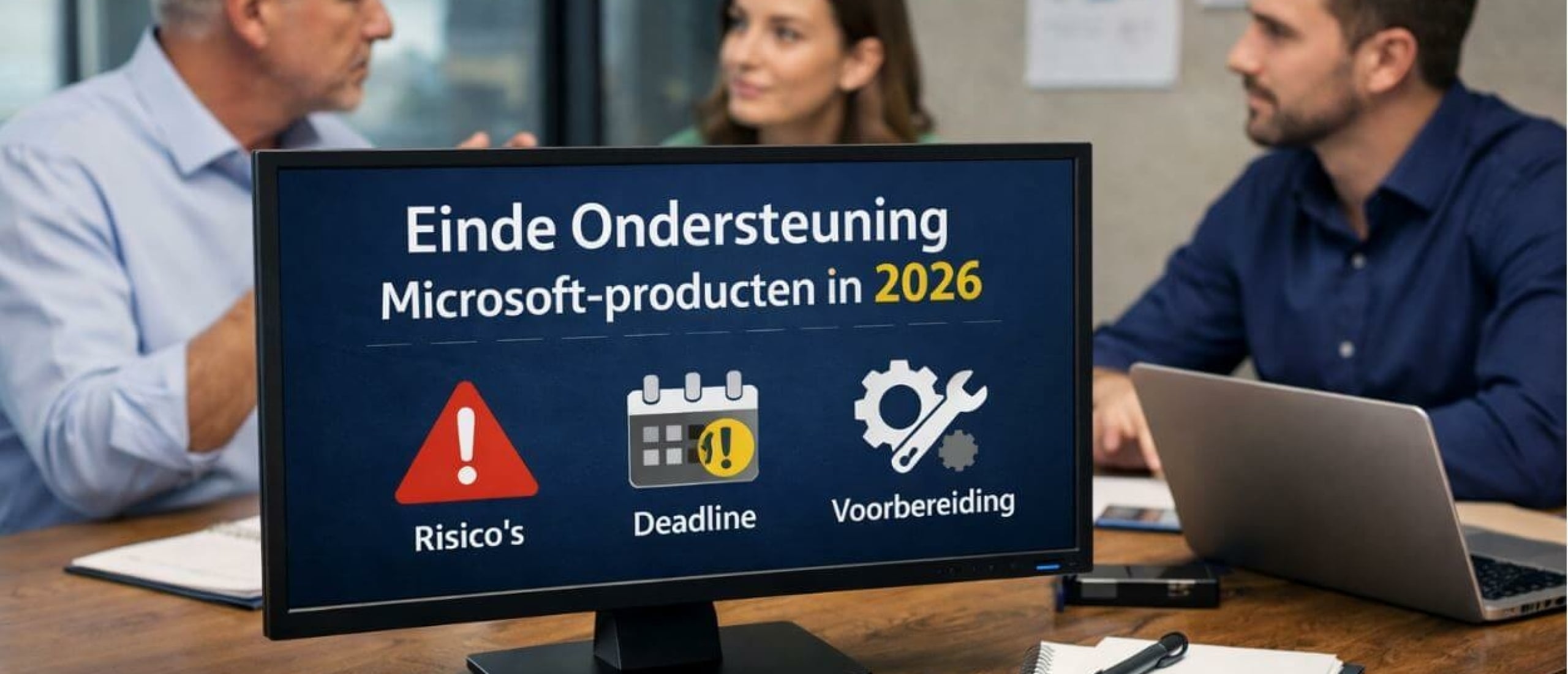 Einde Ondersteuning (EOS) voor Microsoft-producten in 2026: wat betekent dit voor uw organisatie?