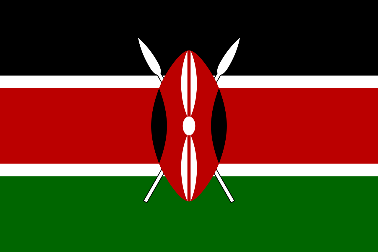 Kenya Online Casino Licence flag