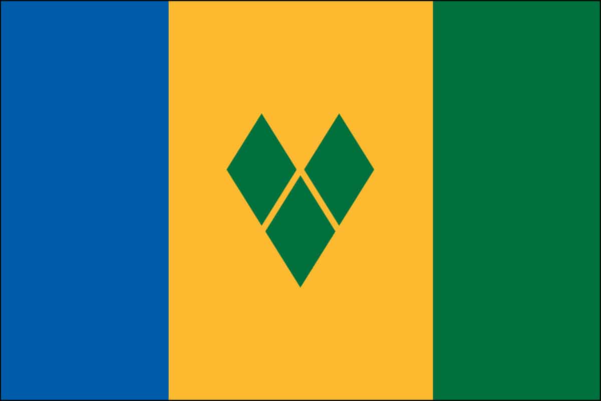 St. Vincent and the Grenadines flag