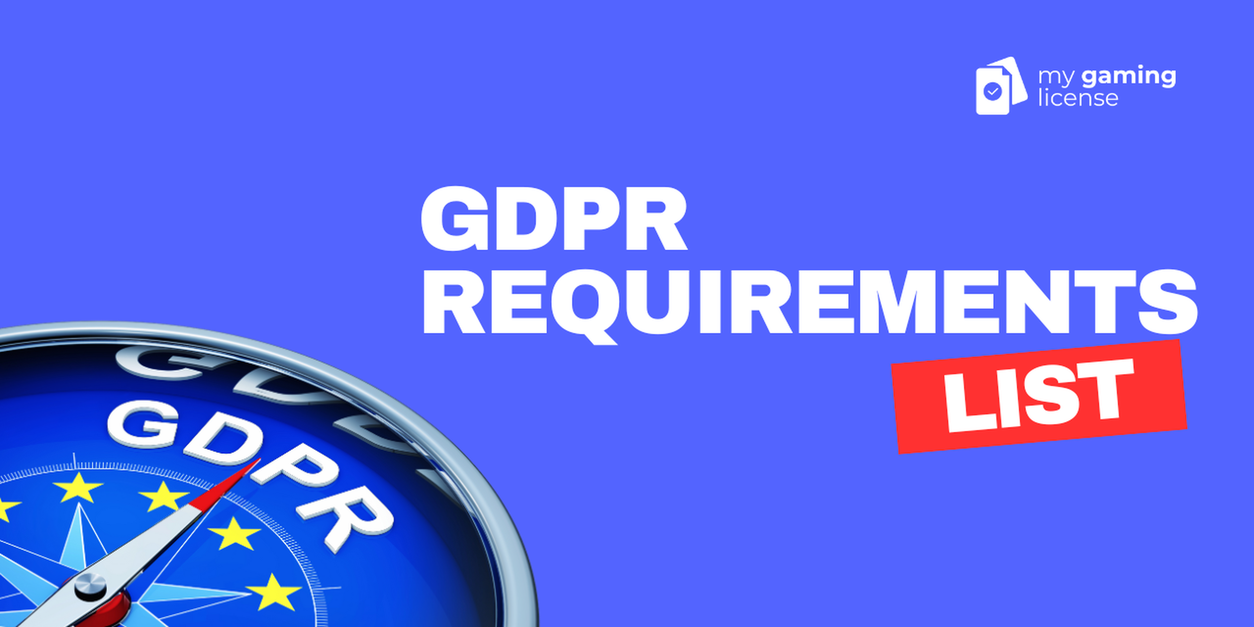 GDPR Requirements List