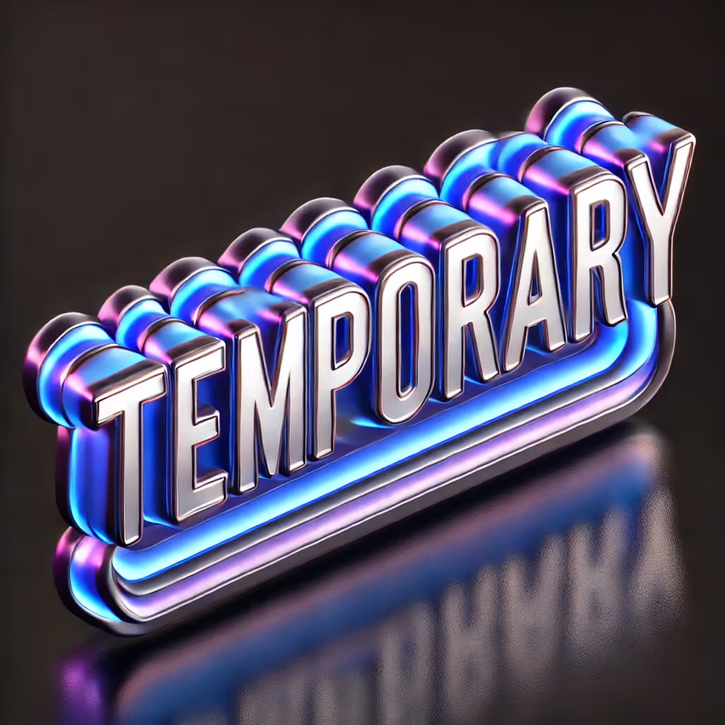 Temporary flag