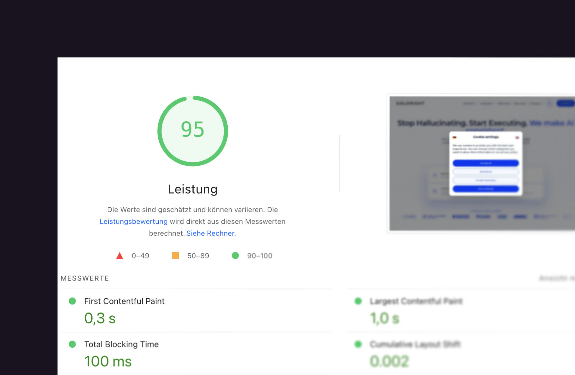 nexene-high-performance-infrastructure-nextjs-lighthouse-score-web-optimization