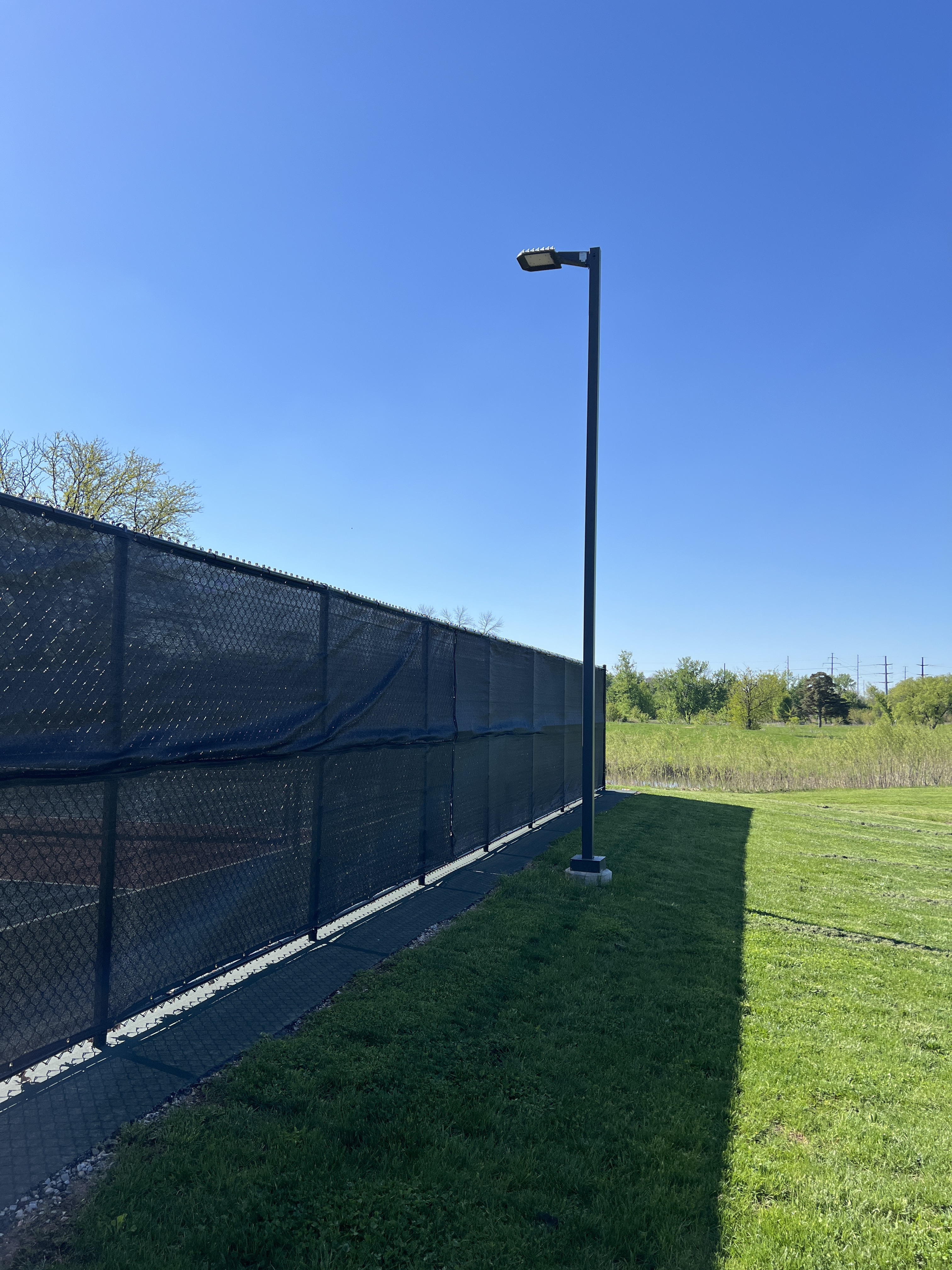 Jones Park Pickleball Court Lights