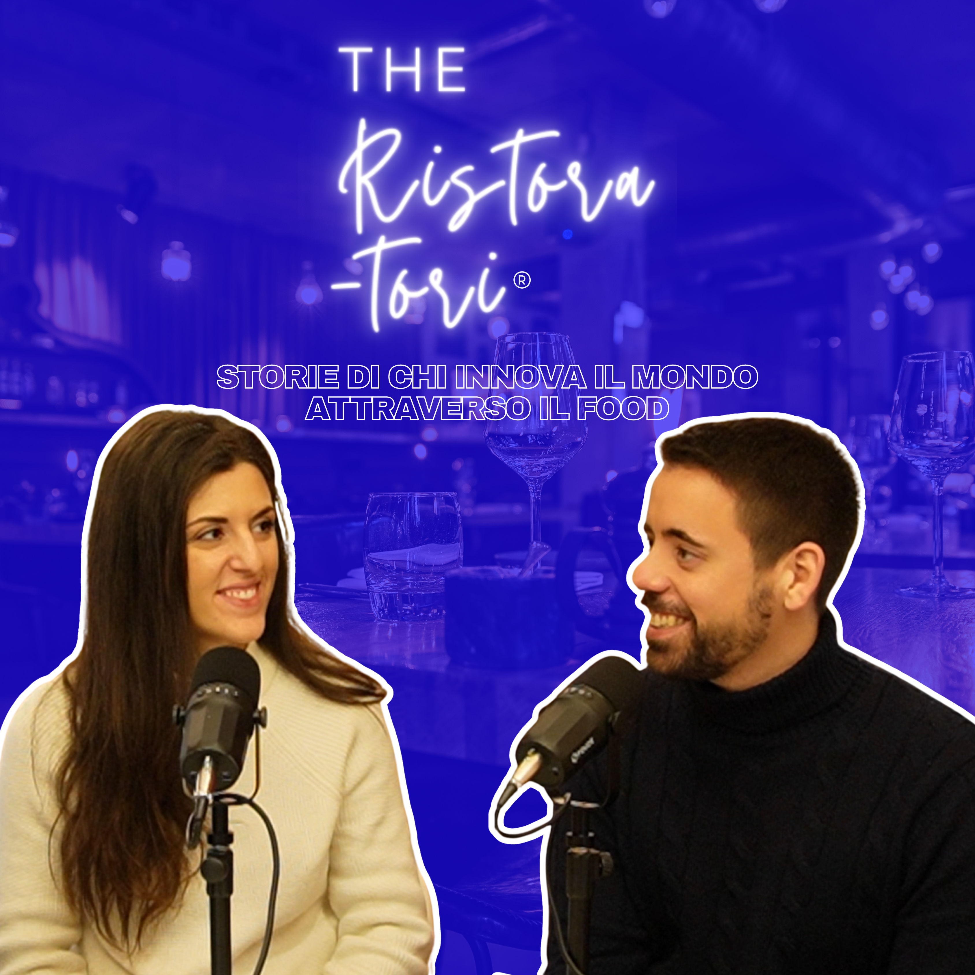 Copertina del podcast The Ristoratori con Claudia De Lucia e Dario Lucia