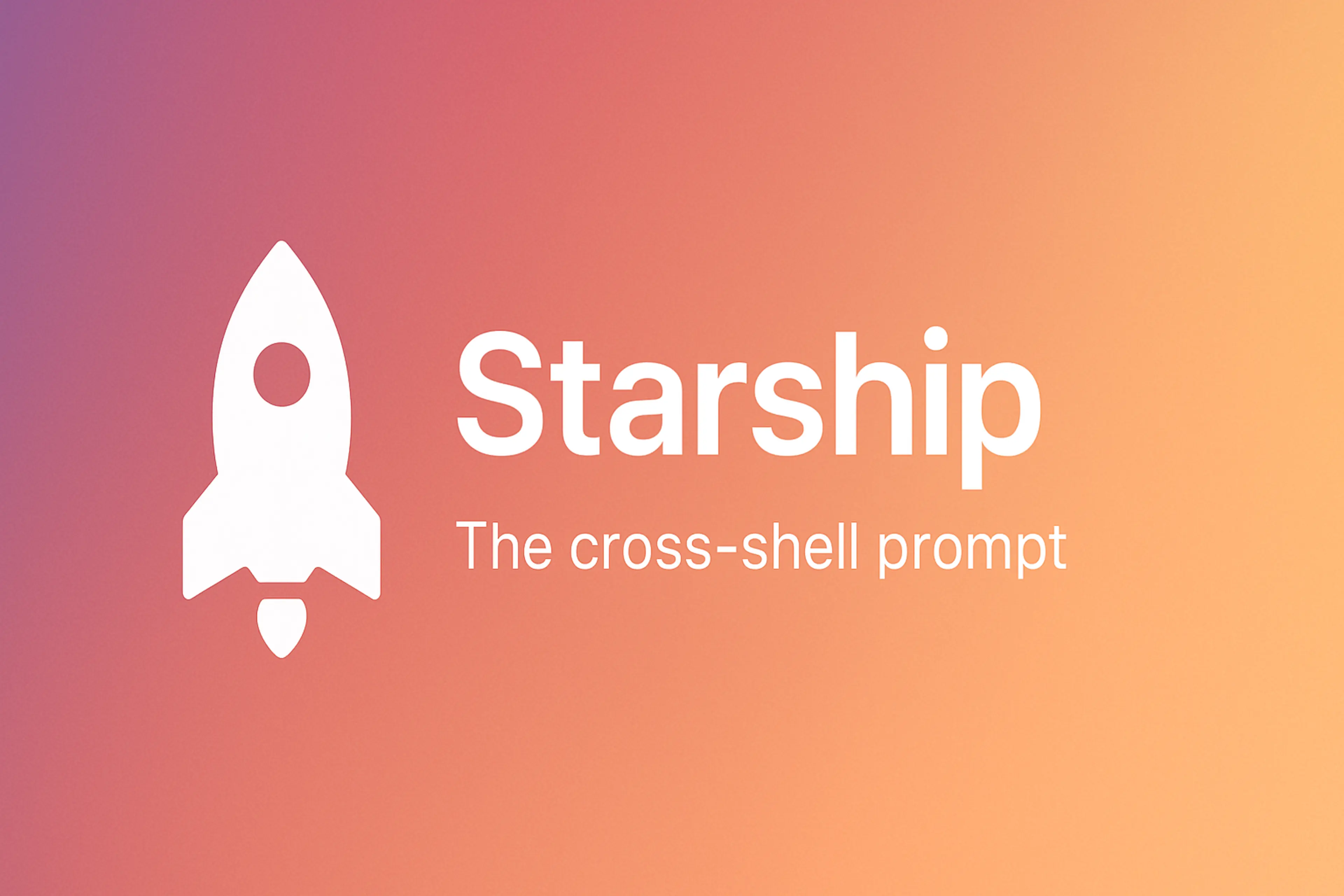 Starship: Cross-Shell Prompt