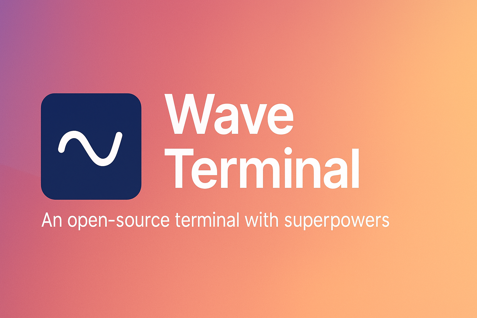 Wave Terminal Wave Terminal: an open-source terminal with superpowers — Bits on ...