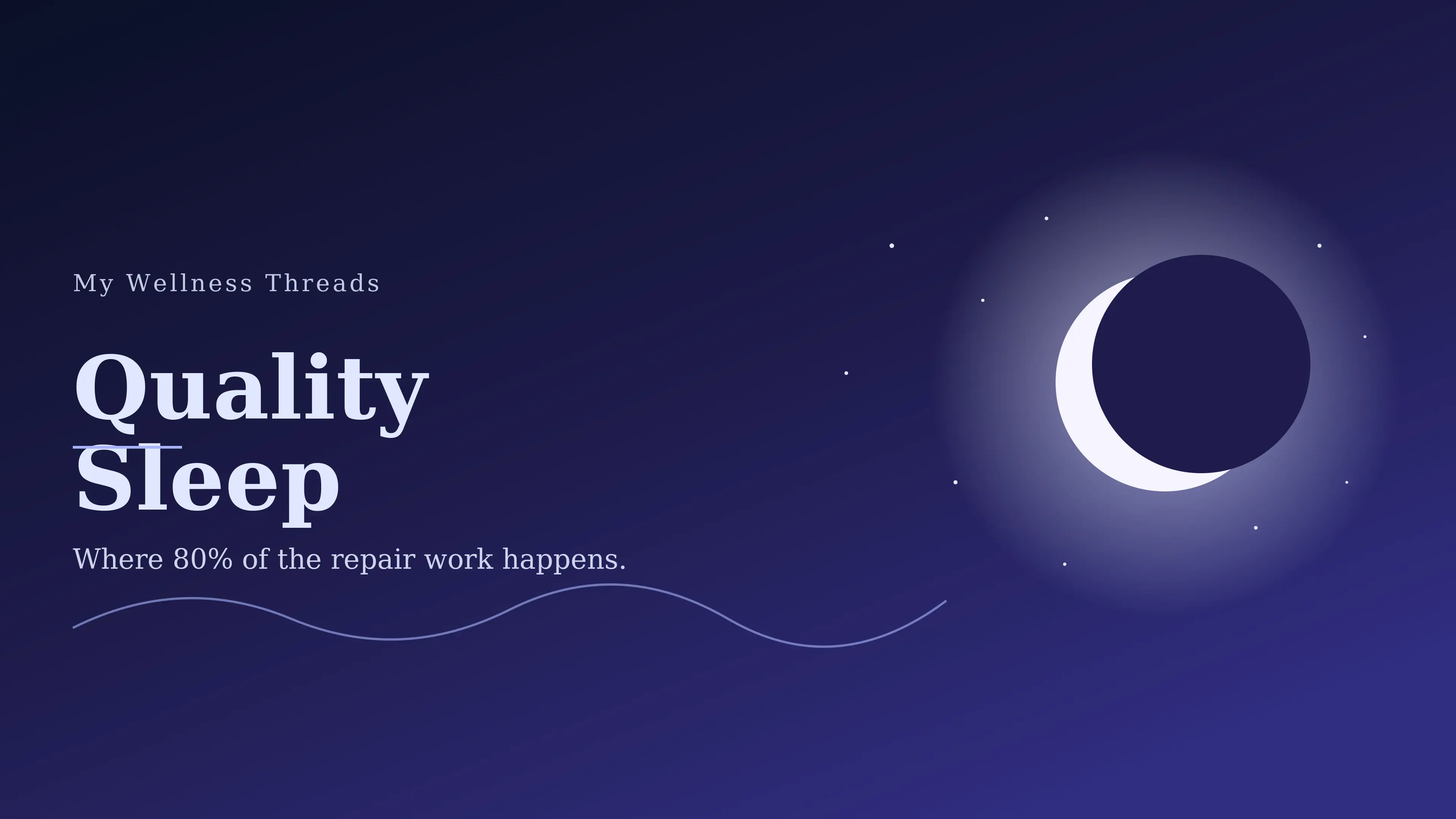 Quality Sleep: The Hardest Skill I'm Still Learning