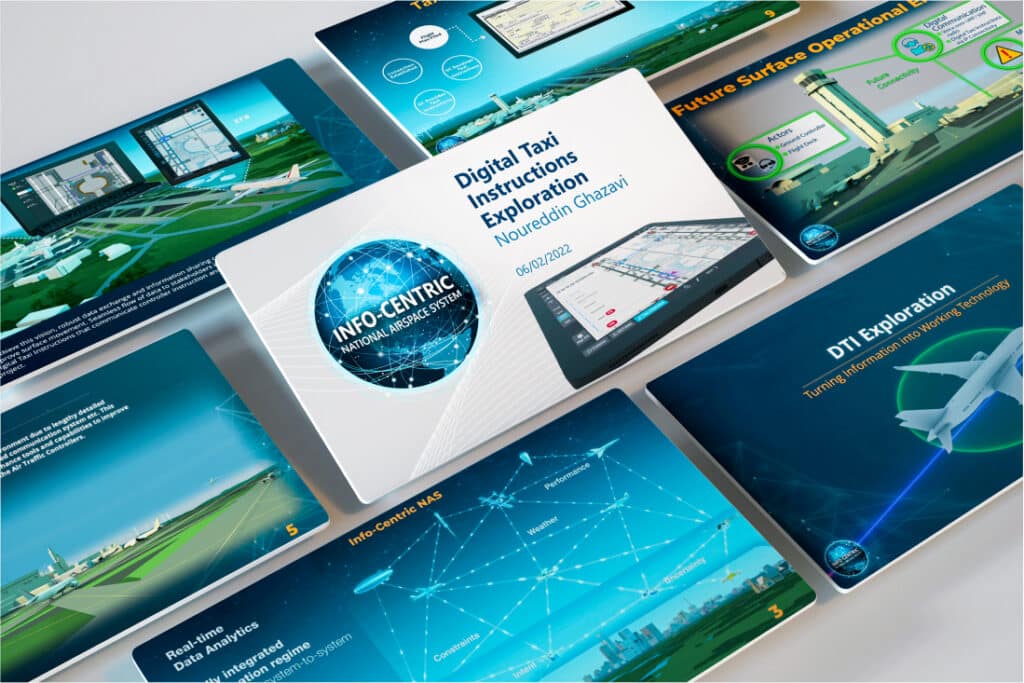 Meeting room or presentation environment graphic