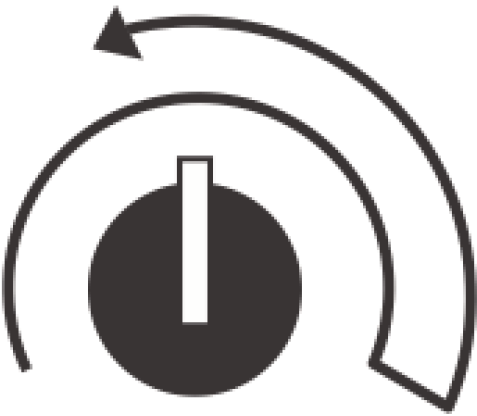 Voltera turn gesture