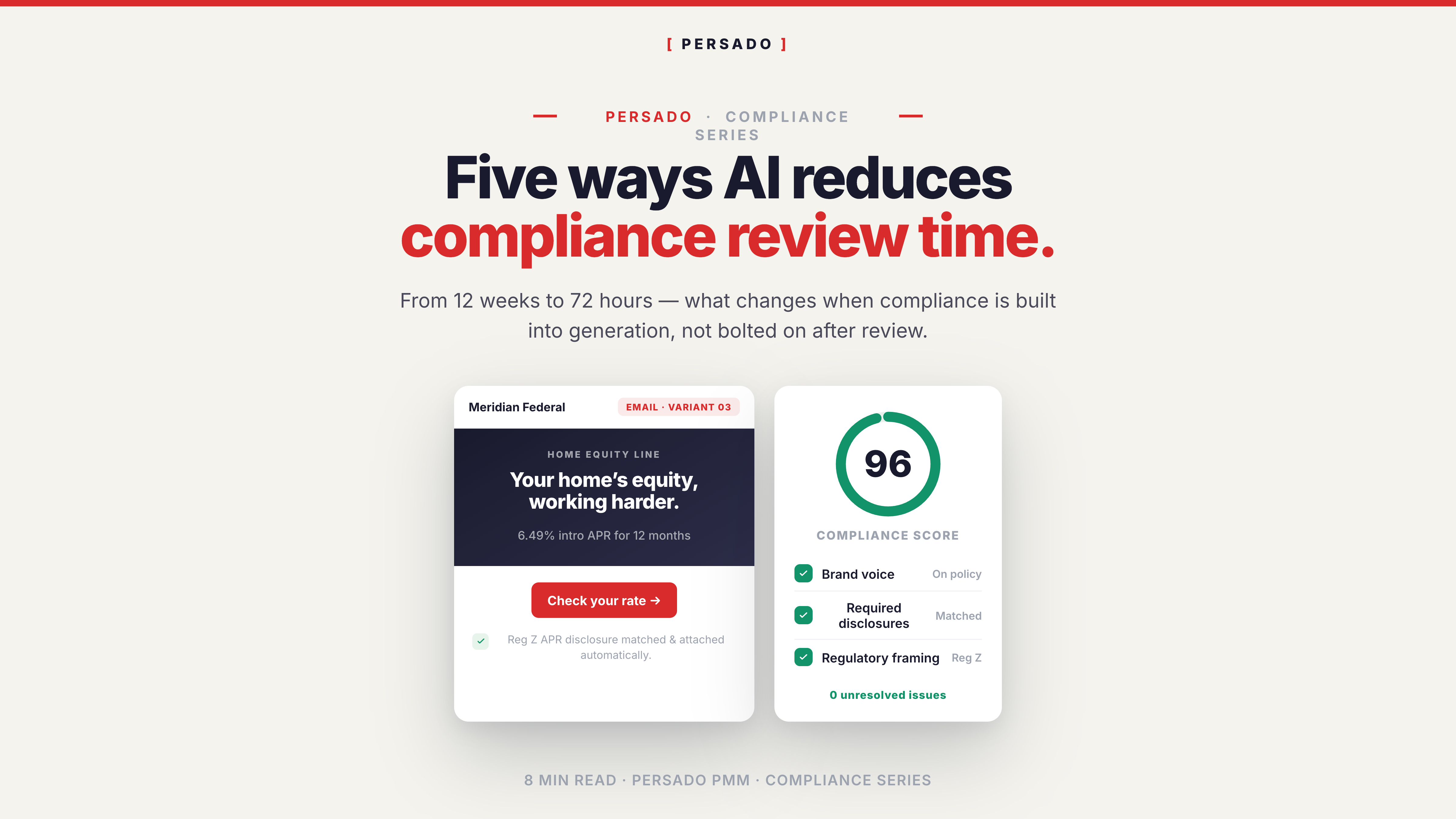 5 Ways AI Reduces Marketing Compliance Review Time