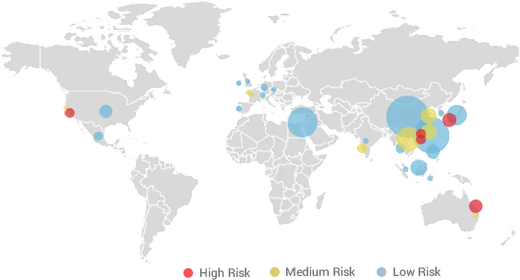 Supplier Risk Map