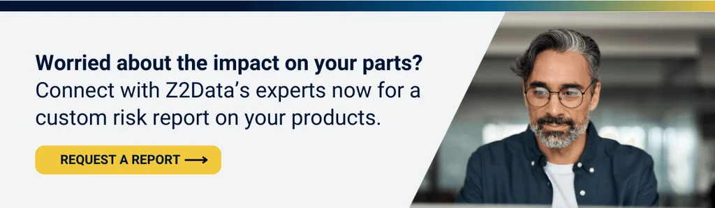 Tariff Part Impact Data