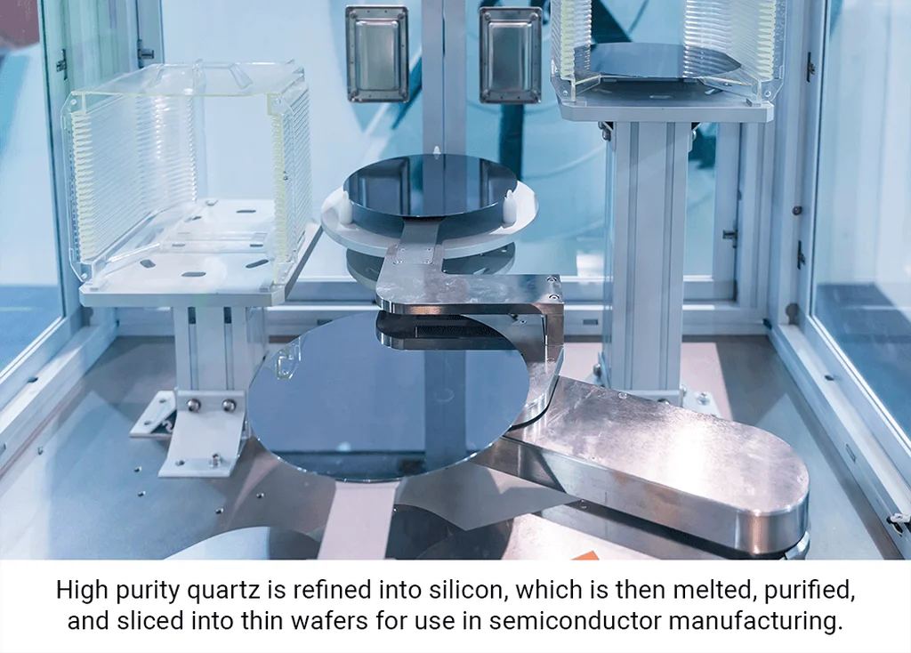 Quartz Used In the Semiconductor Manufacturing Process