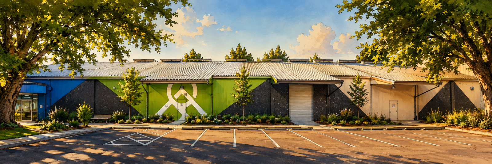 rendering of Portland Tennis Center