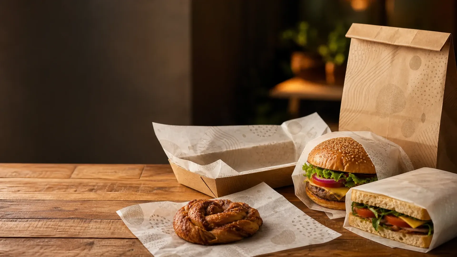 Branded food packaging printed and converted by GMLUK