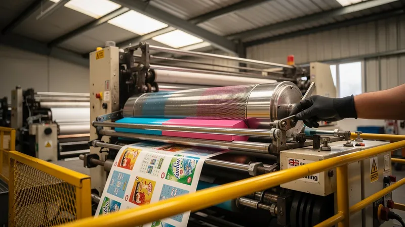 Flexographic Printing for Food-Safe Paper Packaging