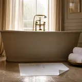 Hotel bathroom paper amenities
