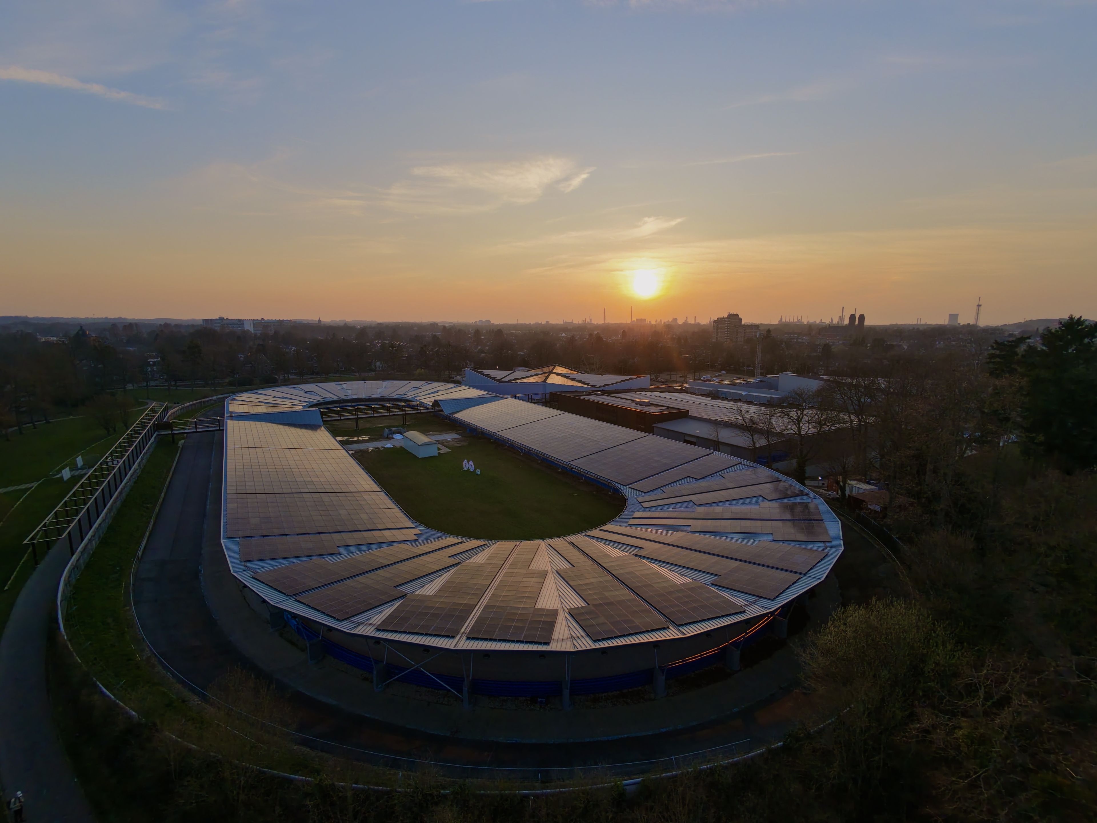 Luchtfoto sportpark