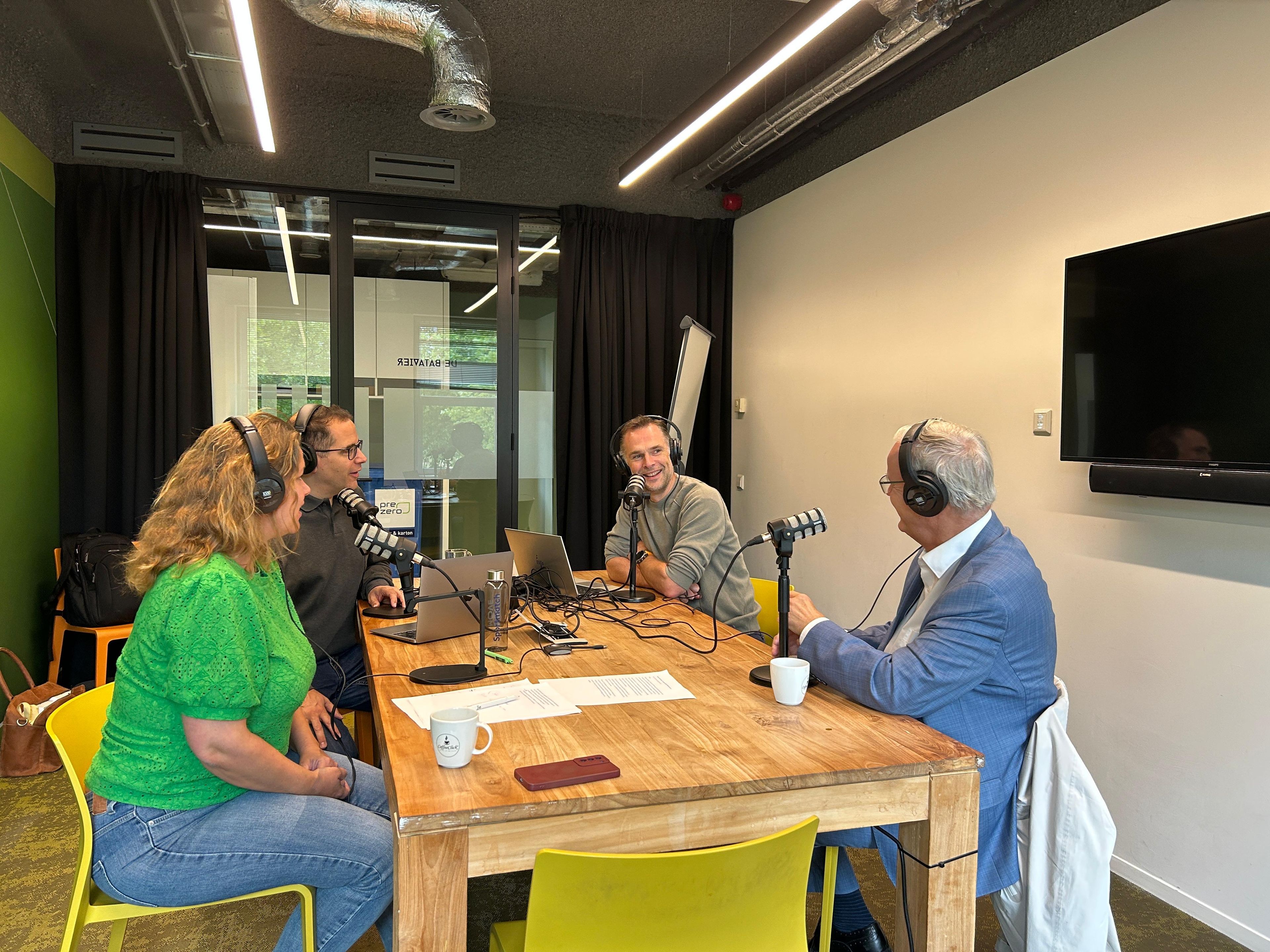 Guido Davio en André de Jeu in gesprek over Platform Sportinfrastructuur