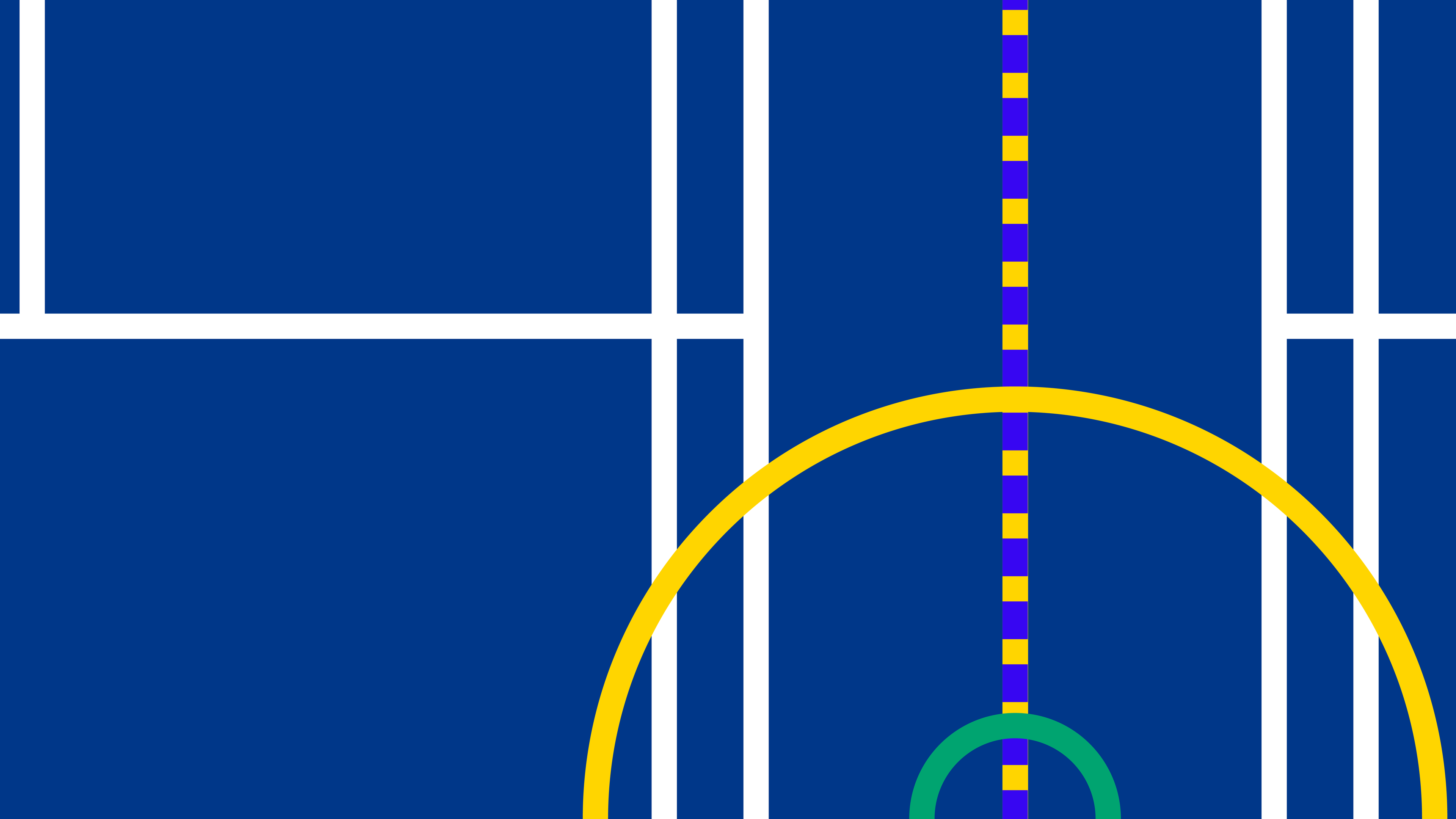 Illustratie van sportveld