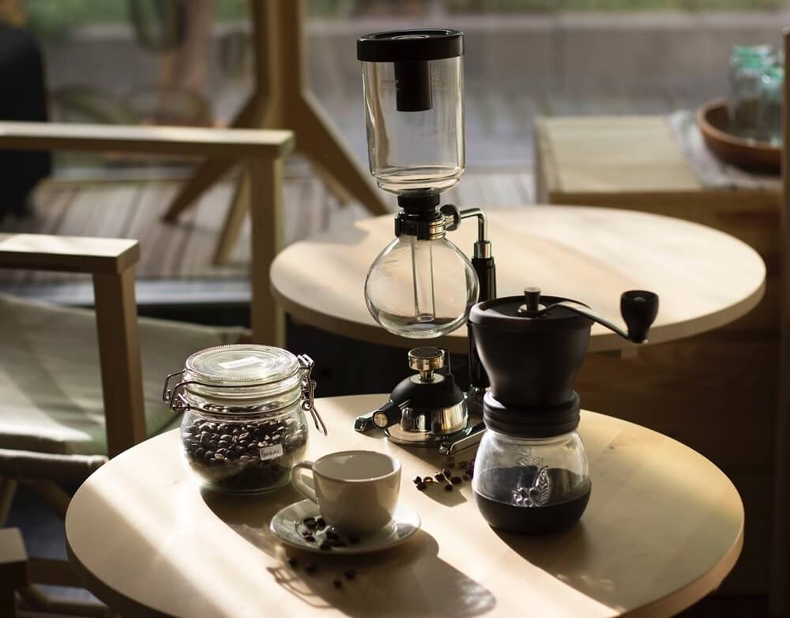 syphon coffee maker
