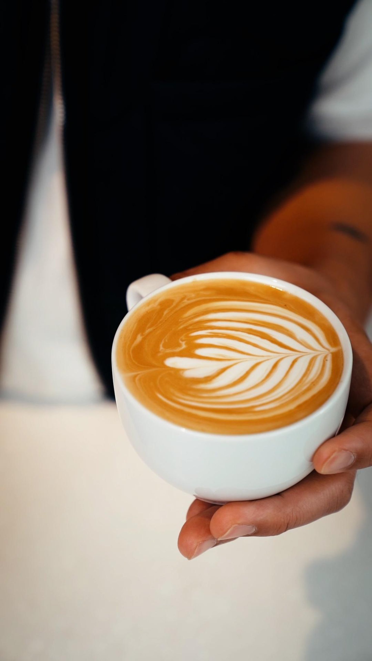 Milk alternatives for coffee served as part of a premium coffee routine.